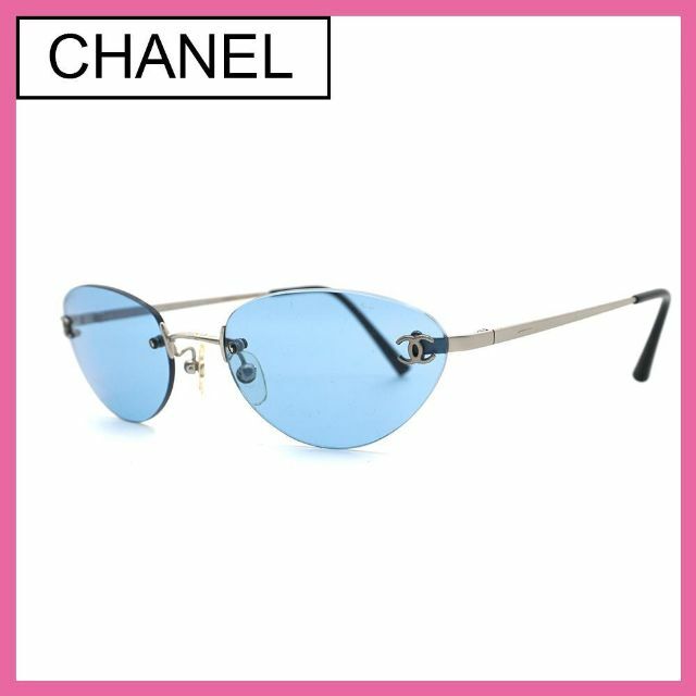 CHANEL サングラス blue