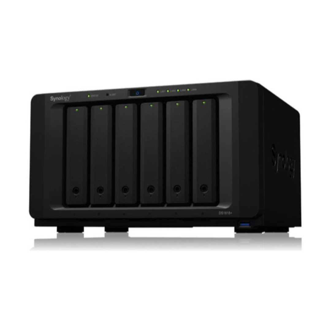 22,200円Synology DiskStation DS1618+ 6ベイ NAS キット