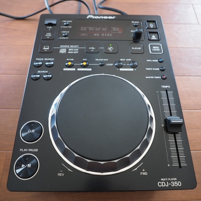 美品 DJ用CDプレーヤー パイオニア CDJ 350 Pioneer ブラック