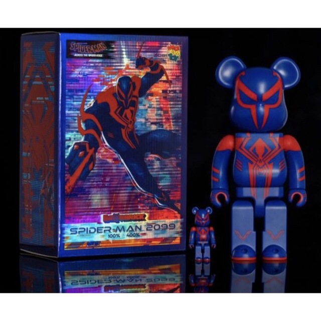 BE@RBRICK SPIDER-MAN 2099 100% & 400%