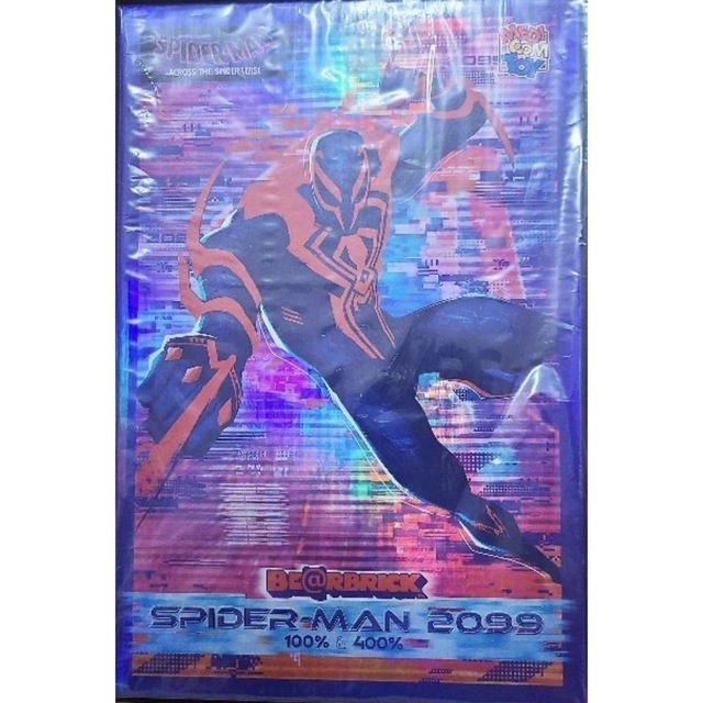 BE@RBRICK SPIDER-MAN 2099 100% \u0026 400%