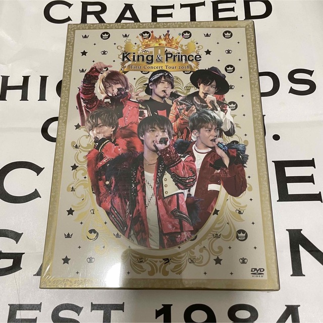 初回盤は一度開封だけしましたking\u0026prince mr. DVD 初回 通常盤