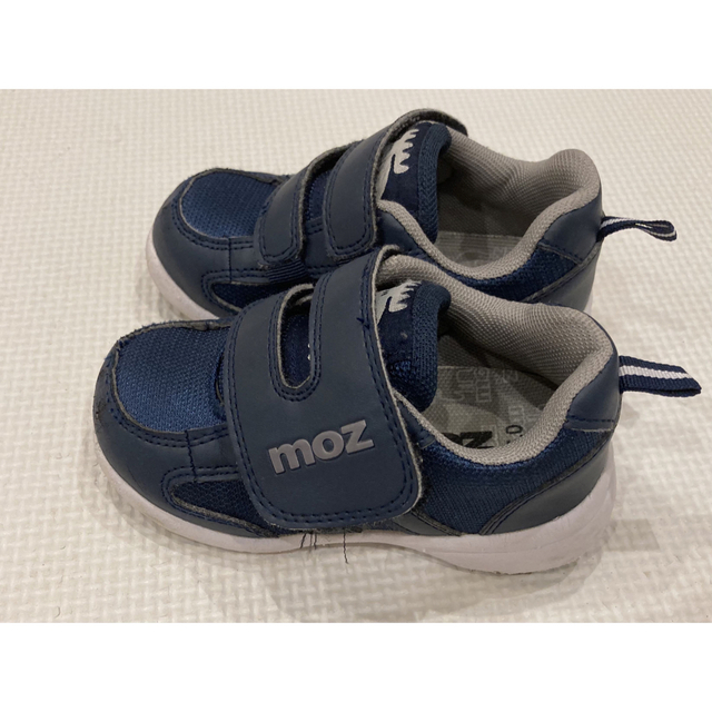 moz(モズ)の子供靴　キッズスニーカー　moz   ネイビー　15.0 キッズ/ベビー/マタニティのキッズ靴/シューズ(15cm~)(スニーカー)の商品写真