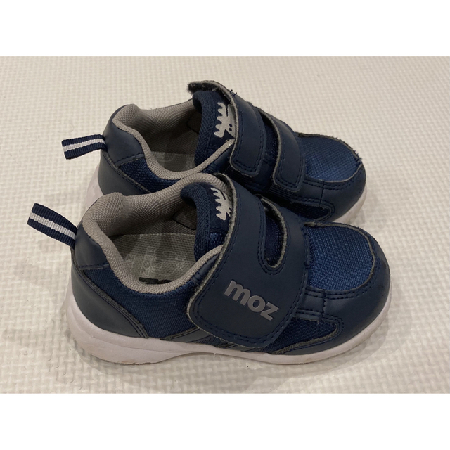 moz(モズ)の子供靴　キッズスニーカー　moz   ネイビー　15.0 キッズ/ベビー/マタニティのキッズ靴/シューズ(15cm~)(スニーカー)の商品写真