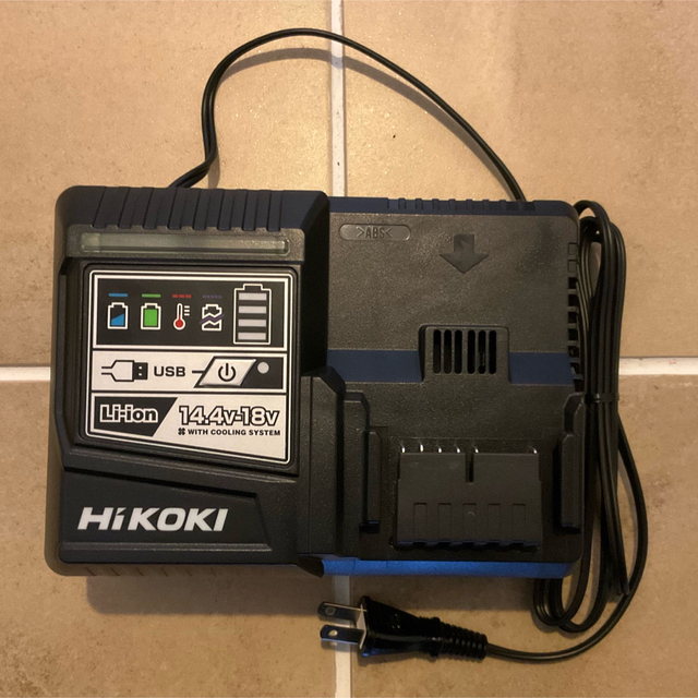 新品未使用 HiKOKI(ハイコーキ)充電器UC18YDL 14.4V-18V