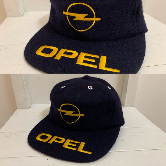 VINTAGE ヴィンテージ OPEL オペル 刺繍 CAP キャップ ネイビー