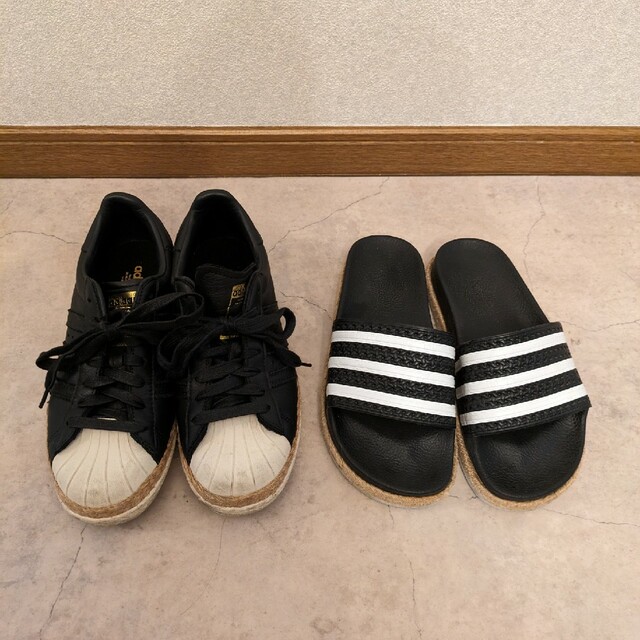 adidas(アディダス)のadidas Adilette New Bold W 23.5cm レディースの靴/シューズ(サンダル)の商品写真