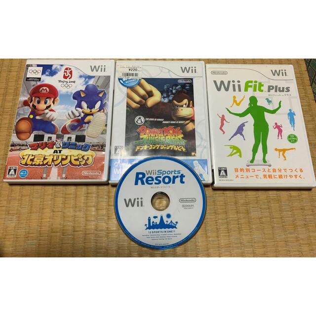 Wiiソフト　4本 | フリマアプリ ラクマ