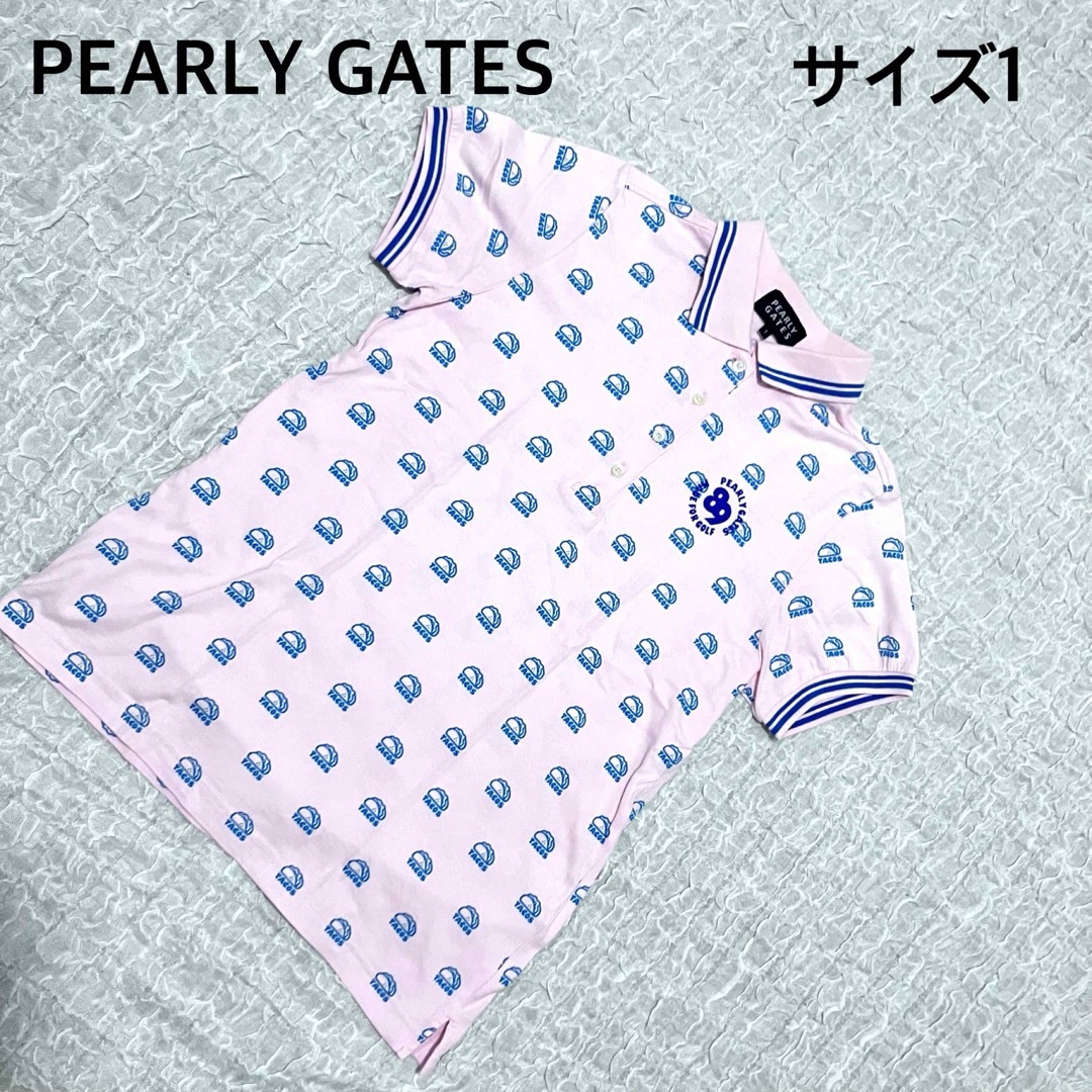 PEARLY GATES - 最終値下げ パーリーゲイツ ポロシャツ ピンク サイズ1 ...