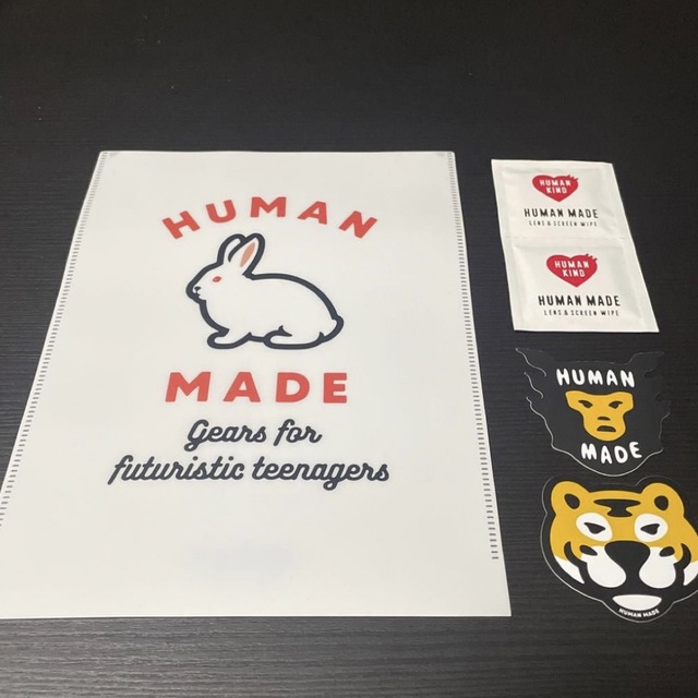 HUMAN MADE(ヒューマンメイド)のhuman made クリアファイル ステッカー　ノベルティ　ヒューマンメイド メンズのファッション小物(その他)の商品写真