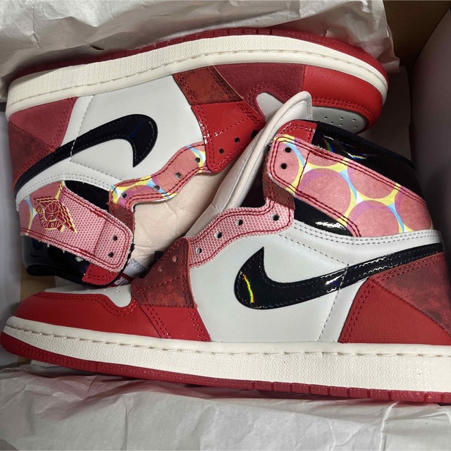 NIKE(ナイキ)のSpider-Man×Nike Air Jordan 1 High OG SP メンズの靴/シューズ(スニーカー)の商品写真