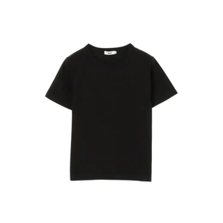 コエ(koe)のkoe クールネックTシャツ L ブラック(Tシャツ(半袖/袖なし))