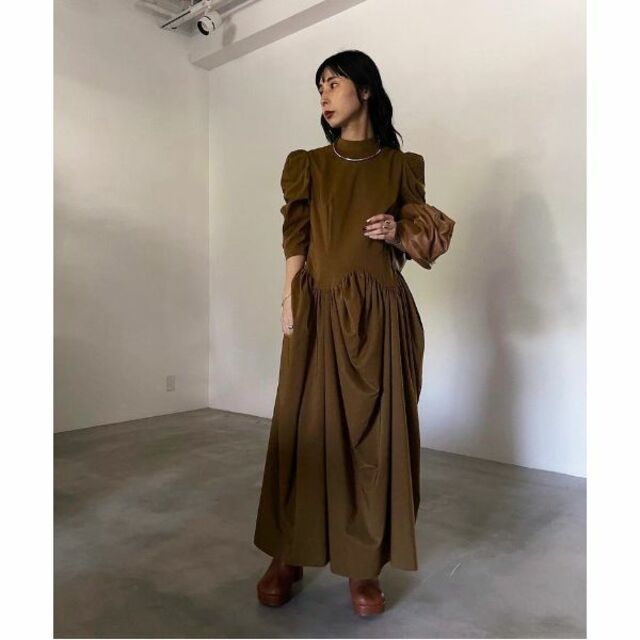 バーゲンブック AMERI WAVE WAIST COCOON DRESS | artfive.co.jp