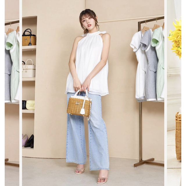 Darich - 新品タグ付き ダーリッチ スクエアサマーバスケットバッグ