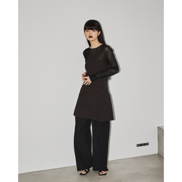 TODAYFUL(トゥデイフル)のtodayful  Jacquard Bare Tunic 19,800yen レディースのトップス(チュニック)の商品写真