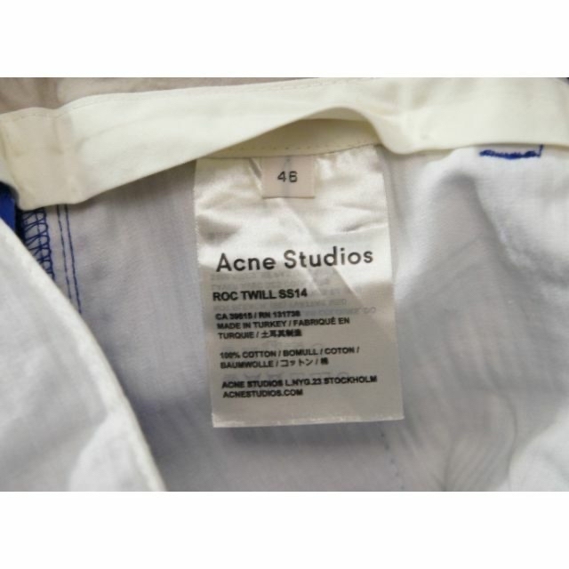 Acne Studios(アクネストゥディオズ)の美品◆AcneStudiosアクネ ROC TWILL テーパード チノ パンツ メンズのパンツ(チノパン)の商品写真