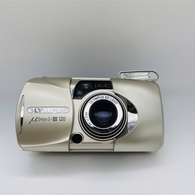 【ジャンク品】フィルムカメラ　OLYMPUS   μ-III 120