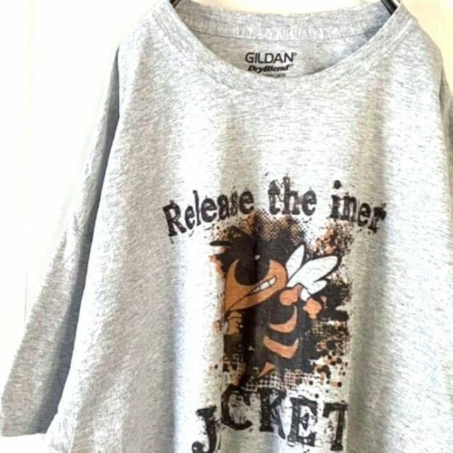Release the iner JACKET Tシャツ 2XL グレー古着の通販 by aki's shop
