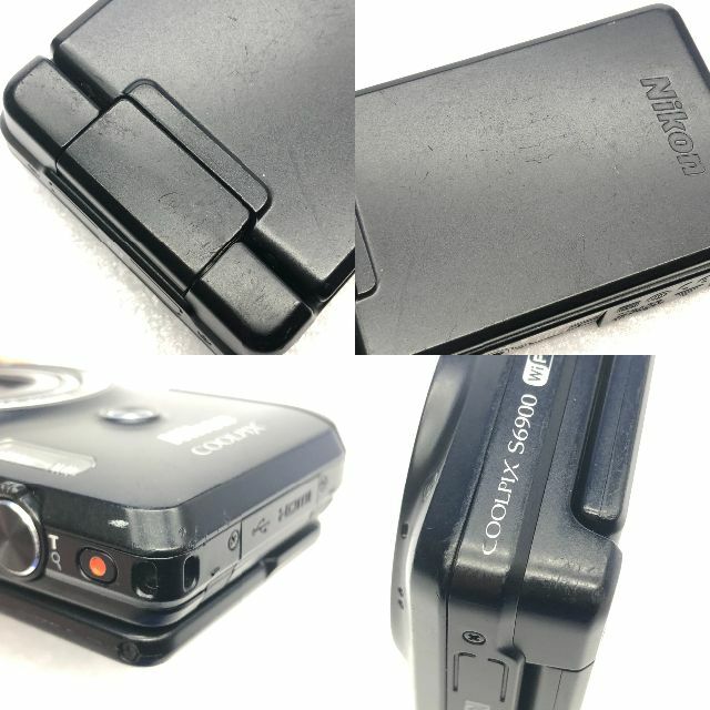 訳あり Nikon COOLPIX S6900 ブラック 9