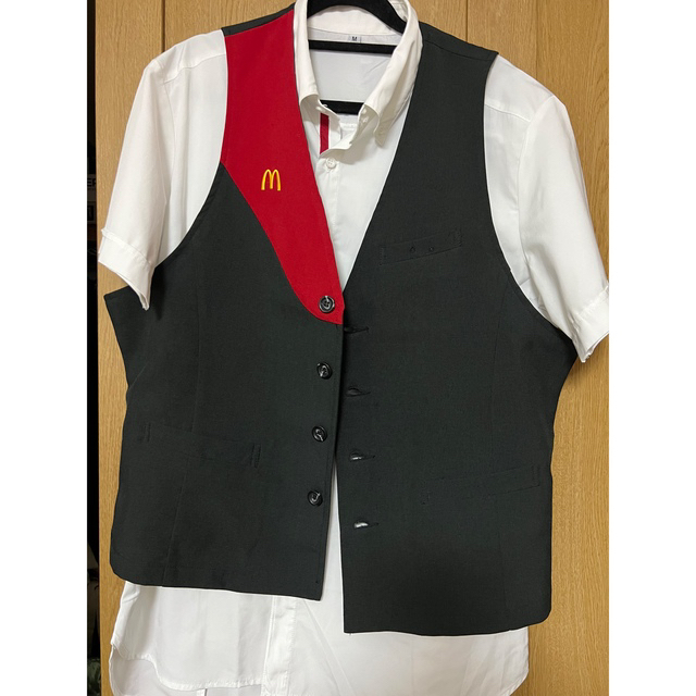 マクドナルド(マクドナルド)のマクドナルド　GEL 男性M ユニフォーム　制服 エンタメ/ホビーのコスプレ(衣装一式)の商品写真