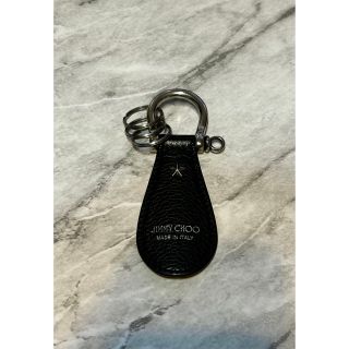 JIMMY CHOO - 【ジミーチュウ】キーリング スタースタッズ 黒 の通販