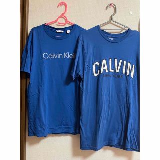 カルバンクライン(Calvin Klein)の新品CalvinKleinJeans レディース　ロゴTシャツ　2セット(Tシャツ(半袖/袖なし))