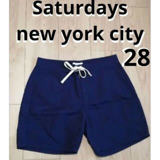 サタデーズニューヨークシティ(Saturdays NYC)のSaturdaysnewyorkcity 新品未使用　w 28(ショートパンツ)