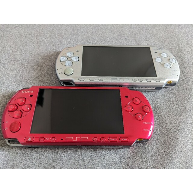 PlayStation Portable(プレイステーションポータブル)のPSP3000本体 PSP2000本体　パワプロ　エヴァ北斗　メタルギアソリッド エンタメ/ホビーのゲームソフト/ゲーム機本体(携帯用ゲーム機本体)の商品写真