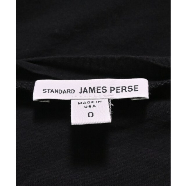 新品 ジェームスパース Tシャツ 0 黒 ブラック