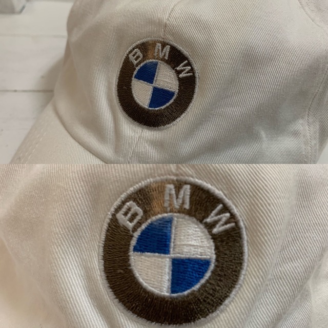 BMW - VINTAGE ヴィンテージ BMW ビーエムダブリュー CAP キャップ 白