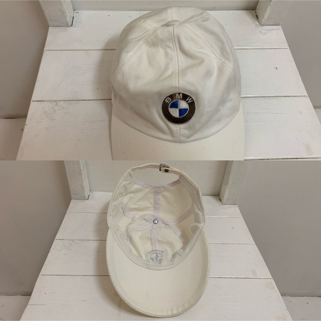BMW - VINTAGE ヴィンテージ BMW ビーエムダブリュー CAP キャップ 白