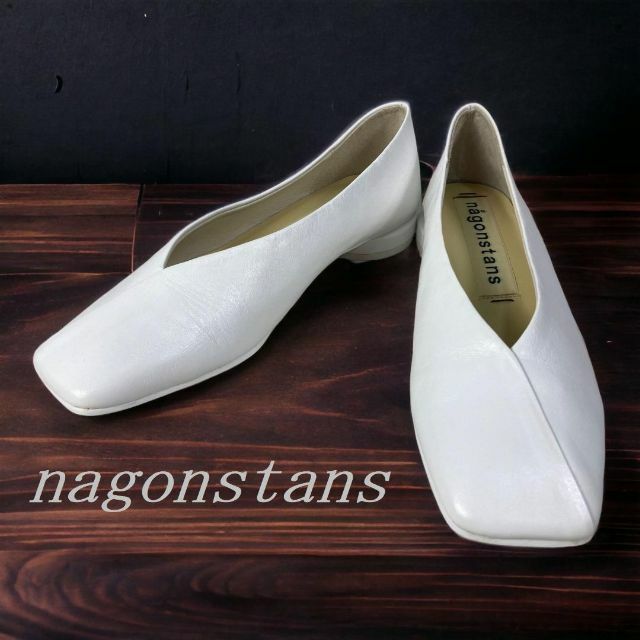 美品☆nagonstans ナゴンスタンス プラットシューズ ENFOLD