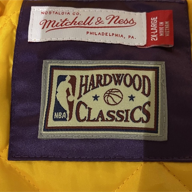 MITCHELL & NESS(ミッチェルアンドネス)のMITCHELL & NESS  スタジャン スポーツ/アウトドアのスポーツ/アウトドア その他(バスケットボール)の商品写真