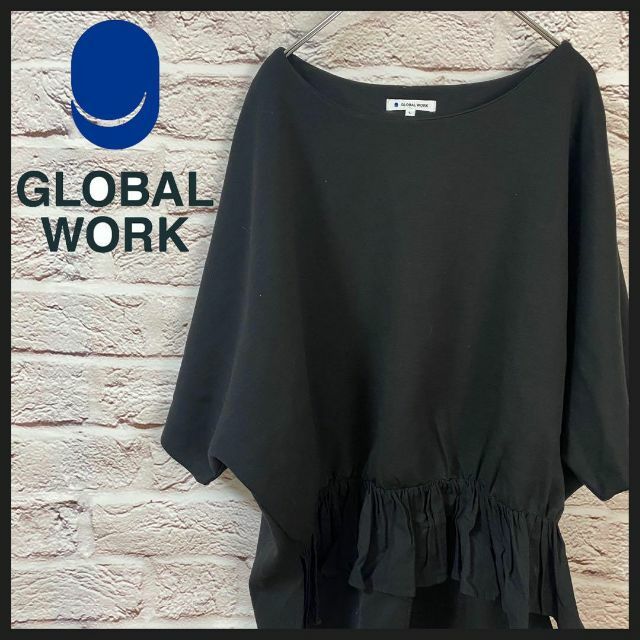 GLOBAL WORK(グローバルワーク)のGLOBAL WORK Tシャツ　ドルマン風 レディース　[ L ] レディースのトップス(Tシャツ(半袖/袖なし))の商品写真