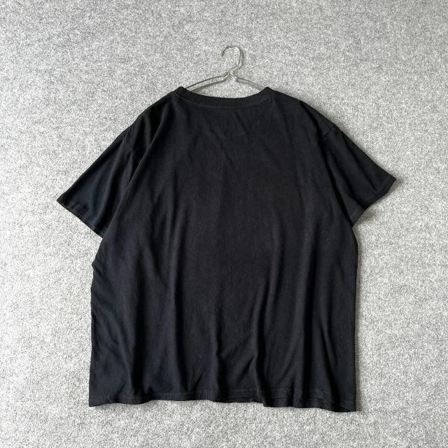 ART VINTAGE(アートヴィンテージ)の【vintage】リアルツリー BIGロゴ プリント ルーズ 黒 Tシャツ XL メンズのトップス(Tシャツ/カットソー(半袖/袖なし))の商品写真