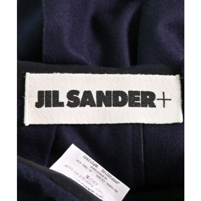 JIL SANDER + ひざ丈スカート 32(XXS位) 紺 【古着】