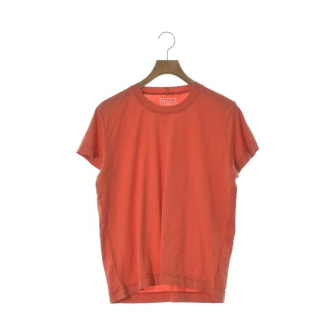 FEDELI フェデーリ Tシャツ・カットソー 50(XL位) オレンジ