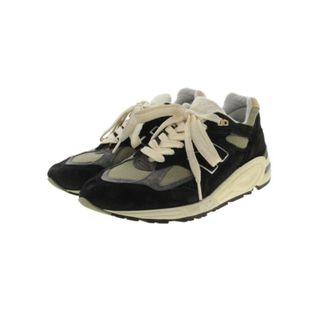 ニューバランス(New Balance)のNew Balance ニューバランス スニーカー 25.5cm 黒xベージュ等 【古着】【中古】(スニーカー)