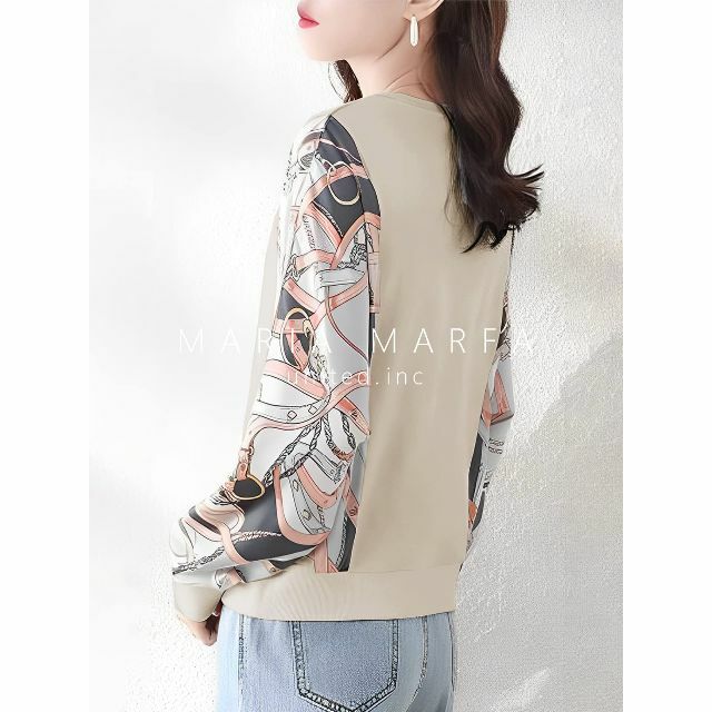 今季も再入荷 MARIA MARFA ブラウス ベージュ