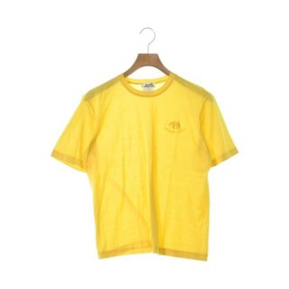 エルメス(Hermes)のHERMES エルメス Tシャツ・カットソー S 黄 【古着】【中古】(Tシャツ/カットソー(半袖/袖なし))