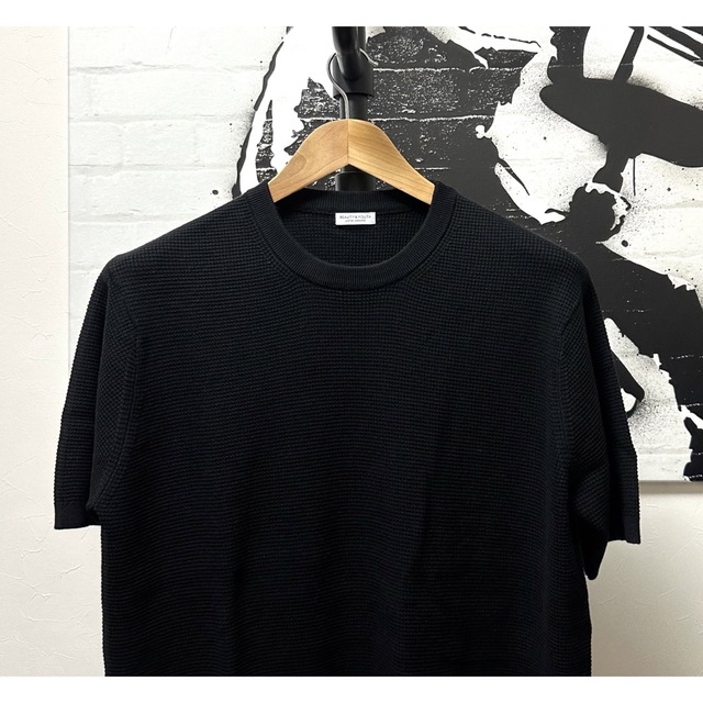 UNITED ARROWS(ユナイテッドアローズ)の最新作WEB限定 WARDROBE SMARTデオドラントピケ ニット Tシャツ メンズのトップス(Tシャツ/カットソー(半袖/袖なし))の商品写真