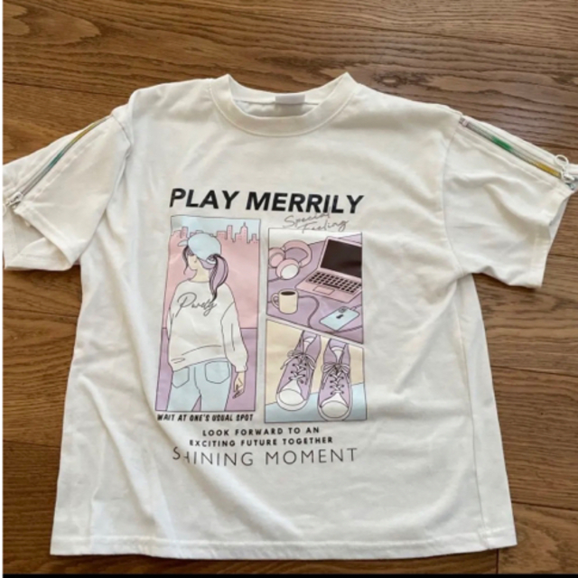 女の子　Tシャツ　140cm キッズ/ベビー/マタニティのキッズ服女の子用(90cm~)(Tシャツ/カットソー)の商品写真