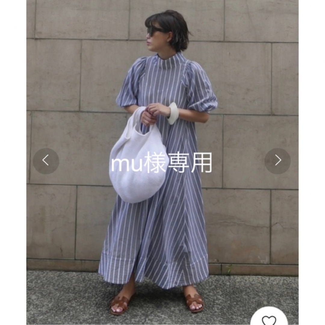 ETRE TOKYO - ハイネックストライプワンピースの通販 by まん ETRE TOKYO - ハイネックストライプワンピースの通販 by まん