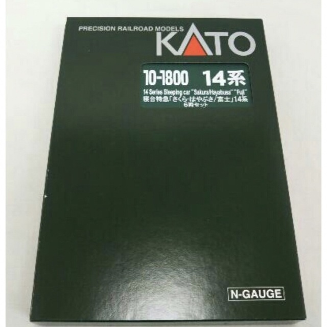 KATO  10-1800 寝台特急 さくら・はやぶさ富士14系 6両セット