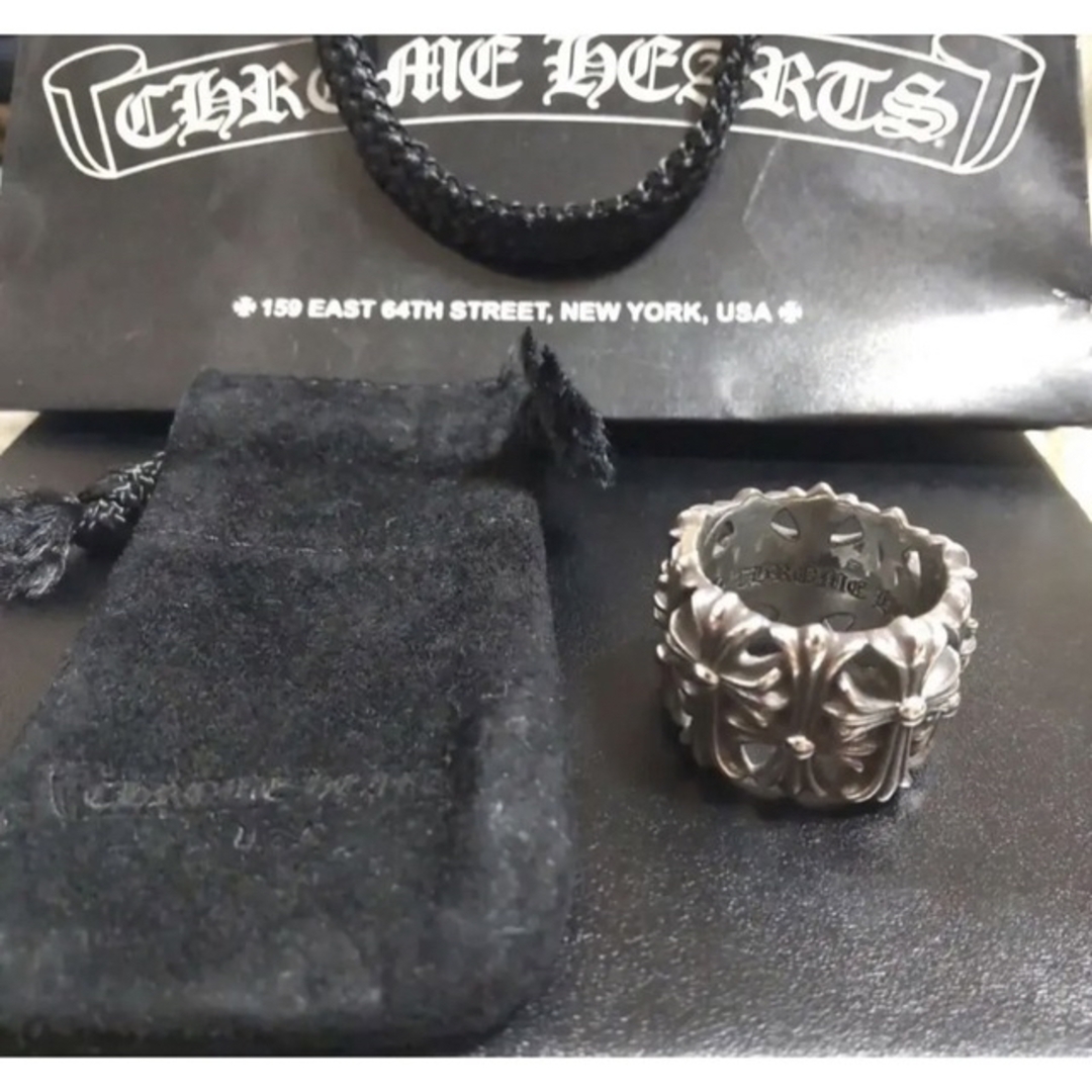 Chrome Hearts(クロムハーツ)のクロムハーツ　セメタリーリング　19号 メンズのアクセサリー(リング(指輪))の商品写真