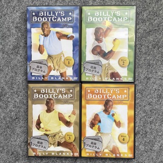 ビリーズブートキャンプ BILLY'S BOOT CAMP  DISC1～4(スポーツ/フィットネス)