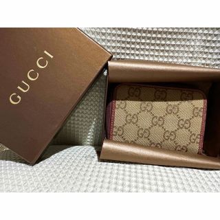 グッチ(Gucci)のGucci コインケース 箱あり ピンク(コインケース)