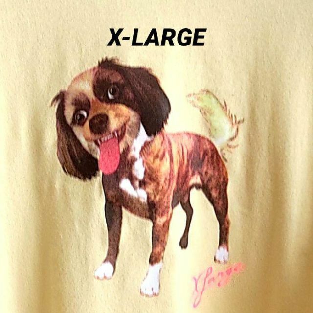XLARGE(エクストララージ)のXLARGE ロンT XL ドッグ ストリート ファッション アニマル Tシャツ メンズのトップス(Tシャツ/カットソー(七分/長袖))の商品写真