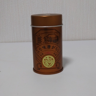 七味唐辛子の容器缶のみ(日用品/生活雑貨)