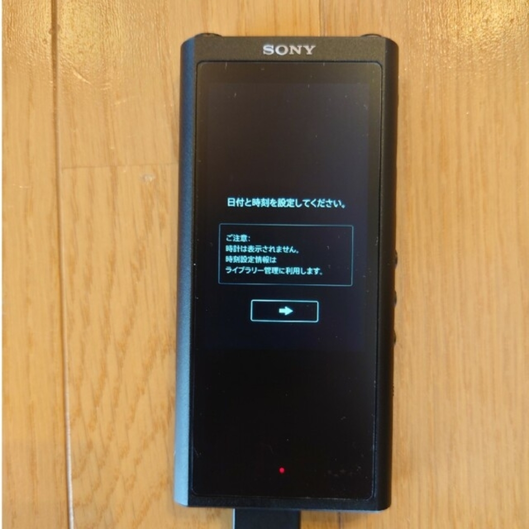 SONY WALKMAN NW-ZX300 64GB ブラック 純正 ケース 付-